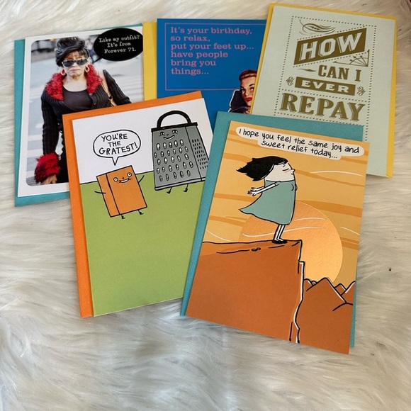 🧡10/$10 Colorful Greeting Cards Set - Picture 1 of 2